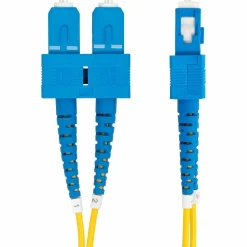 StarTech 3.28' SC to SC Networking Cable, Male to Male, Yellow (SMDOS2SCSC1M)