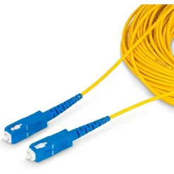 StarTech 98.4' SC to SC Networking Cable, Male to Male, Yellow (SPSMSCSCOS23SM)