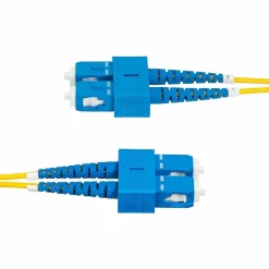 StarTech 6.56' SC to SC Networking Cable, Male to Male, Yellow (SMDOS2SCSC2M)