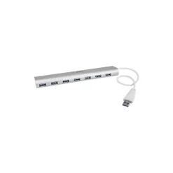 StarTech 38.6" Type-A USB Female/Male Hub, Silver/White (ST73007UA)