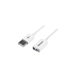 StarTech 9.84' USB 2.0 A/A Extension Cable, White (USBEXTPAA3MW)