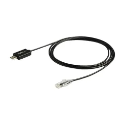 StarTech 6' USB to RJ45 Console Cable, Black