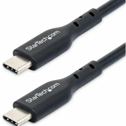 StarTech 3.2' USB-C to USB-C Cable, Male to Male, Black (USB2CC1MNC)