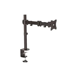 StarTech Desk-Mount Monitor Heavy Duty Adjustable Arm, Up to 27", Black (ARMPIVOTB)
