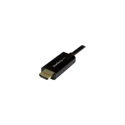 StarTech DP2HDMM5MB 15.4' DisplayPort/HDMI Audio/Video Cable, Black