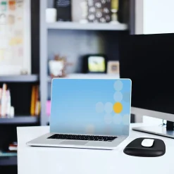 StarTech Ergonomic Gel Non-Skid Mouse Pad/Wrist Rest Combo, Black (B-ERGO-MOUSE-PAD)