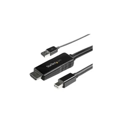 StarTech HD2DPMM6 6' DisplayPort Audio/Video Cable, Black