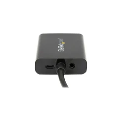 StarTech HDMI To VGA Video Adapter Converter With Audio, Black