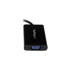 StarTech HDMI To VGA Video Adapter Converter With Audio, Black