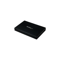 StarTech 2.5IN Serial ATA/150/300/600 USB 3.0 Drive Enclosure, Black