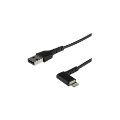 StarTech Lightning USB Cable for iPhone/iPad/iPod Touch, Black (RUSBLTMM2MBR)