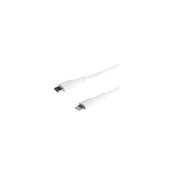StarTech Lightning USB Cable for iPhone/iPad/iPod Touch, White (RUSBCLTMM1MW)