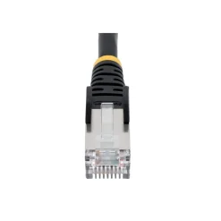 StarTech Low Smoke Zero Halogen 10' RJ45 to RJ45 Networking Cable, Male to Male, Black (NLBK-10F-CAT6A-PATCH)