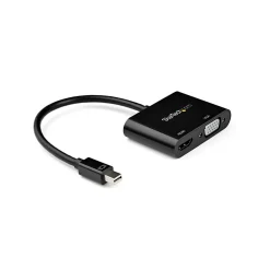 Startech Mini DisplayPort to HDMI VGA Adapter, Black (MDP2VGAHD20)