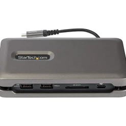 StarTech 2-Port Multiport Adapter USB Hub, Space Gray (DKT31CSDHPD3)