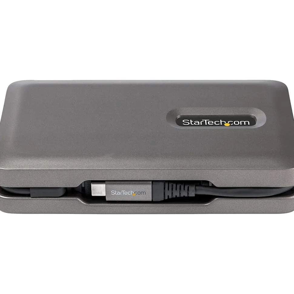 StarTech 2-Port Multiport Adapter USB Hub, Space Gray (DKT31CSDHPD3)