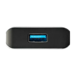 StarTech 4-Port USB 3.0 Hub, Black/Space Gray (HB31C2A2CB)