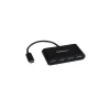 StarTech 1-Port USB 3.0 Hub, Black (HB30C4AB)