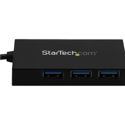 StarTech 4-Port USB 3.0 Hub, Black (HB30A3A1CFB)