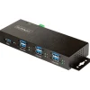 StarTech 7-Port USB 3.2 Hub, Black (5G7AINDRM-USB-A-HUB)