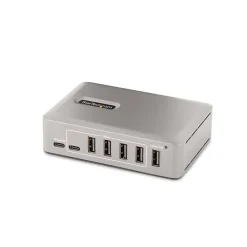 StarTech 10-Port USB 3.0 Hub, Gray (10G8A2CS-USB-C-HUB)