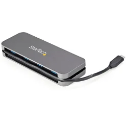 StarTech 4-Port USB-A 3.2 Hub, Gray (HB30CM4AB)