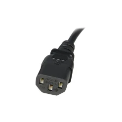 StarTech SJT Computer Power Extension Cord, 14 AWG, 10 ft (L)
