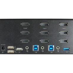 StarTech SV231TDPU34K DisplayPort KVM Desktop Switch