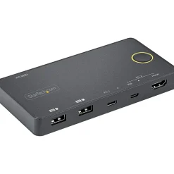 StarTech Unmanaged Switch, Black (SV221HUC4K)