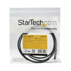StarTech USB315C5C6 6' USB-C Cable, Black