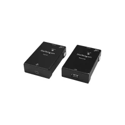 StarTech.com 1 Port USB 2.0 Over Cat5 or Cat6 Extender Kit, 165ft (50m), USB Extender, USB to Ethernet Extender
