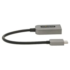 StarTech.com 0.43' USB C to HDMI Audio/Video Cable, Space Gray (USBC-HDMI-CDP2HD4K60)