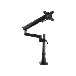 StarTech.com Desk Mount Monitor Arm - Full Motion Single Pole up to 8kg VESA Display - C-Clamp/Grommet, Up 35", Black