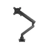 StarTech.com Desk Mount Monitor Arm, Slim Full Motion Adjustable Single VESA up to 17.6lbs (8kg) Display, Up 35", Black
