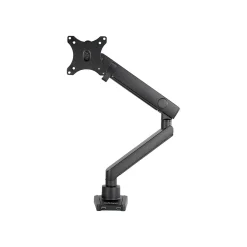 StarTech.com Desk Mount Monitor Arm, Slim Full Motion Adjustable Single VESA up to 17.6lbs (8kg) Display, Up 35", Black
