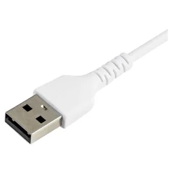 StarTech.com Lightning USB Cable for iPhone/iPad/iPod Touch, White (RUSBLTMM15CMW)