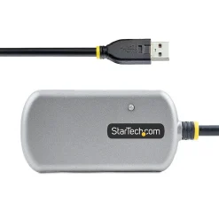 StarTech.com 4-Port USB Extender Hub, Silver & Black (U02442-USB-EXTENDER)