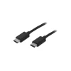 StarTech.com USB 2.0 Type-C Male/Male Data Transfer Cable, 6', Black (USB2CC2M)