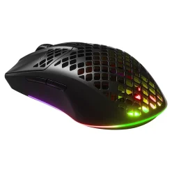 SteelSeries AEROX 3 Wireless Optical Gaming Mouse, Onyx Black Matte (62612)