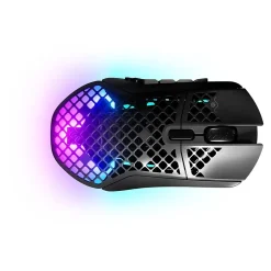 SteelSeries AEROX 9 Wireless Optical Mouse, Matte Black (62618)