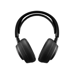 SteelSeries Arctis Nova Pro Active Noise Canceling Wireless Stereo Gaming Headset, Black (61520)