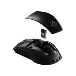 SteelSeries Rival 3 62521 Wireless Gaming Optical Mouse, Matte Black