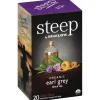 Steep by Bigelow Organic Earl Grey Black Tea, 20 Tea Bags/Box (RCB17700)
