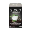Steep English Breakfast Tea Bags, 20/Box (17701)