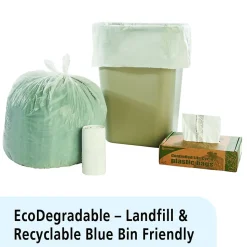 Stout Controlled Life Cycle 13 Gallon Compostable Industrial Trash Bag, 24