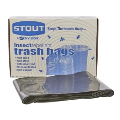 Stout Insect Repellent 45 Gallon Industrial Trash Bag, 45