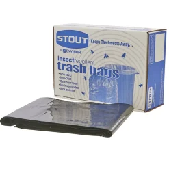 Stout Insect Repellent 35 Gallon Industrial Trash Bag, 33