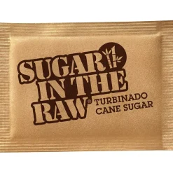 Sugar In The Raw Molasses Turbinado Cane Sugar, Packets, 600/Carton (4480050392)