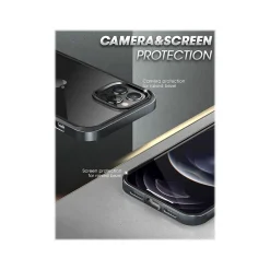 SUPCASE Unicorn Beetle Black Edge Clear Bumper Case for iPhone 13 Pro (SUP-iPhone2021Pro-6.1-Edge-Black)