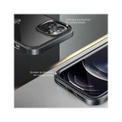 SUPCASE Unicorn Beetle Black Edge with Screen Protector Case for iPhone 13 Pro Max (SUP-iPhone2021-6.7-EdgePro-SP-Black)